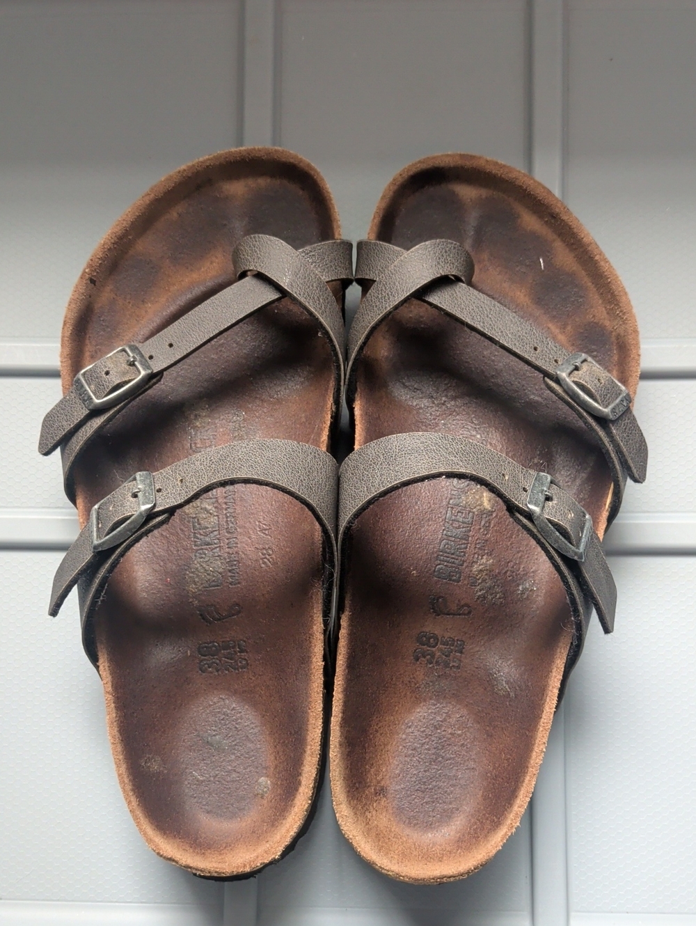 Women's Brown Birkenstock Sandals